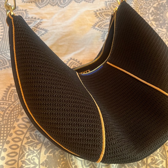 Rothy’s Black Crescent Shoulder Bag - Picture 6 of 10